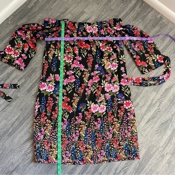 Vince Camuto NWT Floral Off Shoulder Dress - Picture 4 of 11